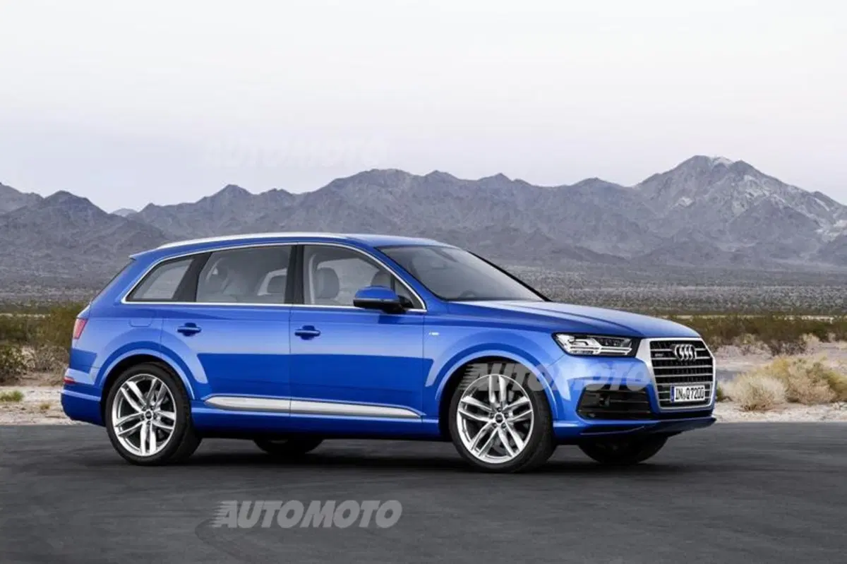 Nuova Audi Q7: perde 325 kg e guadagna una versione plug-in hybrid (5)