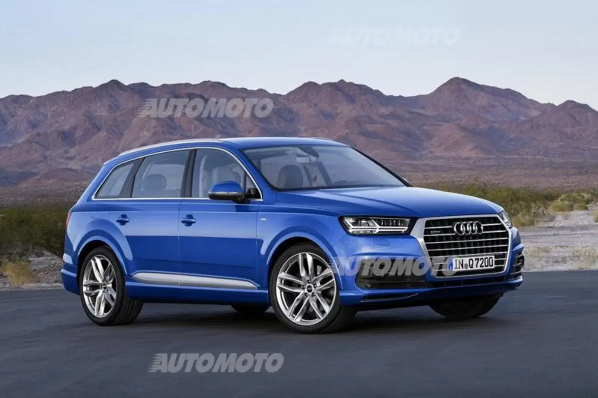 Nuova Audi Q7: perde 325 kg e guadagna una versione plug-in hybrid (6)