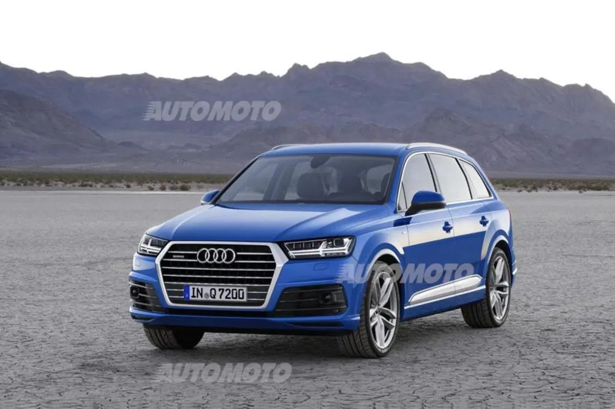 Nuova Audi Q7: perde 325 kg e guadagna una versione plug-in hybrid (8)