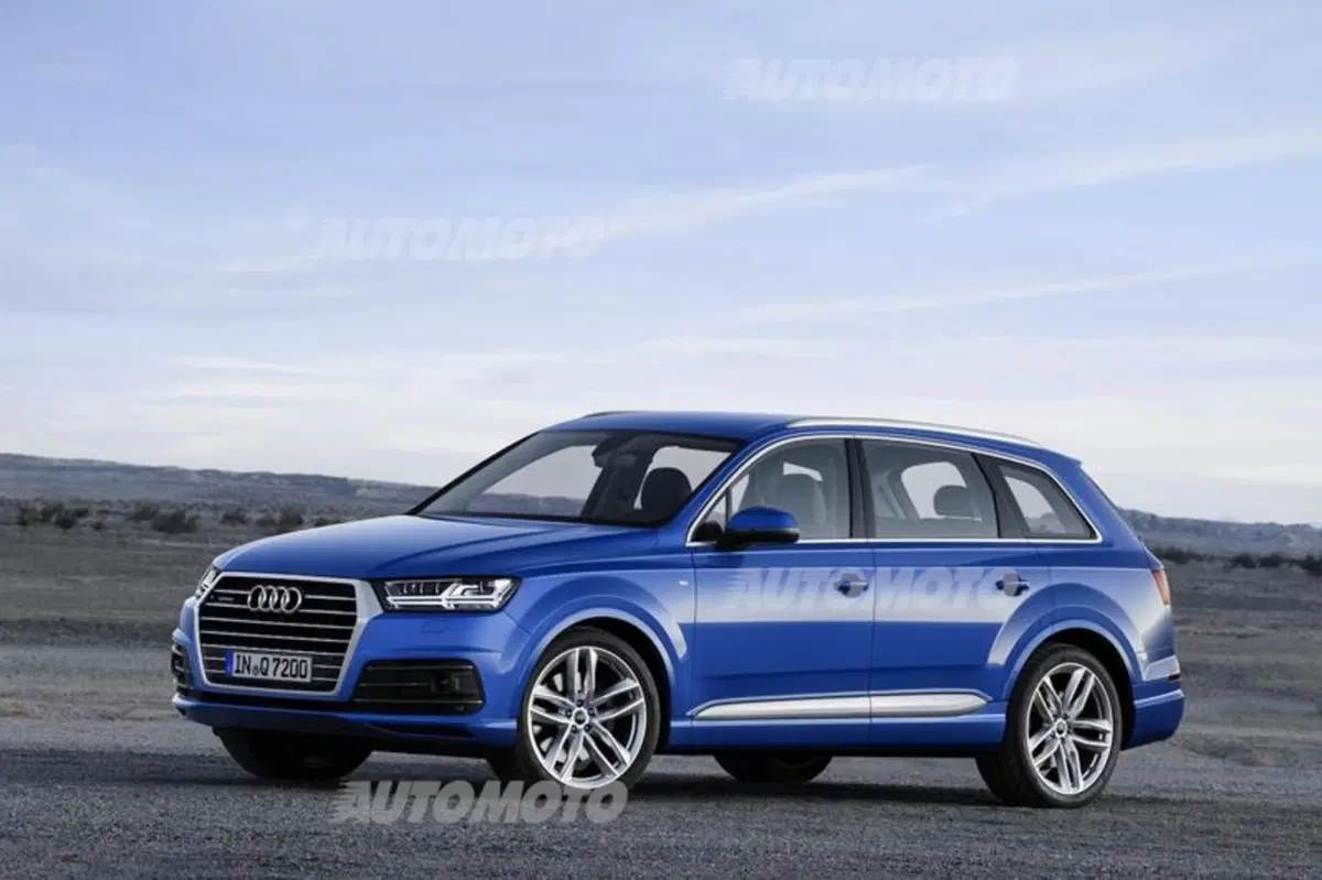 Nuova Audi Q7: perde 325 kg e guadagna una versione plug-in hybrid (10)
