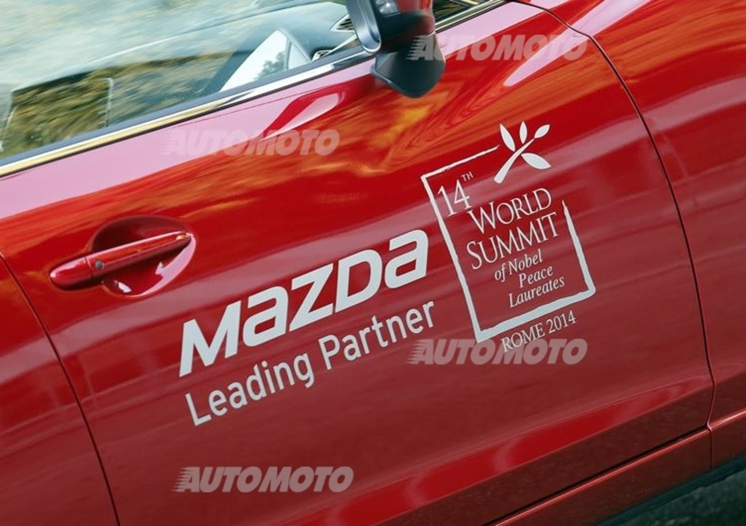 Mazda &egrave; di nuovo partner ufficiale del Summit dei Premi Nobel per la Pace