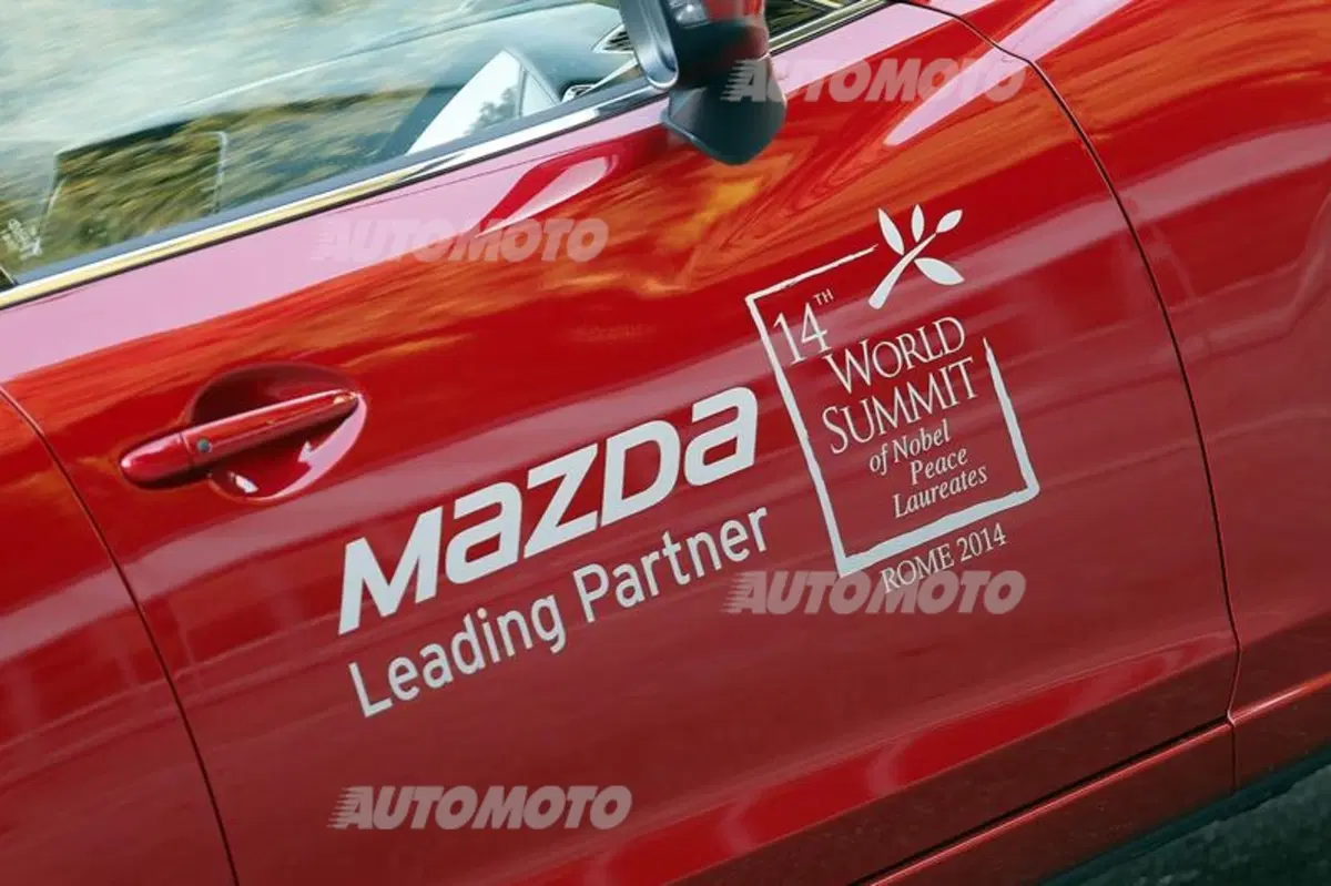 Mazda è di nuovo partner ufficiale del Summit dei Premi Nobel per la Pace
