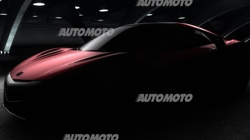 Acura (Honda) NSX: la nuova supercar arriva a Detroit