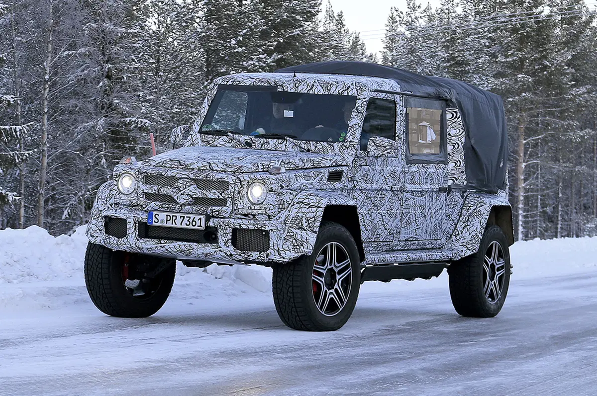 Mercedes G 500 4×4²: in arrivo una versione pick-up?