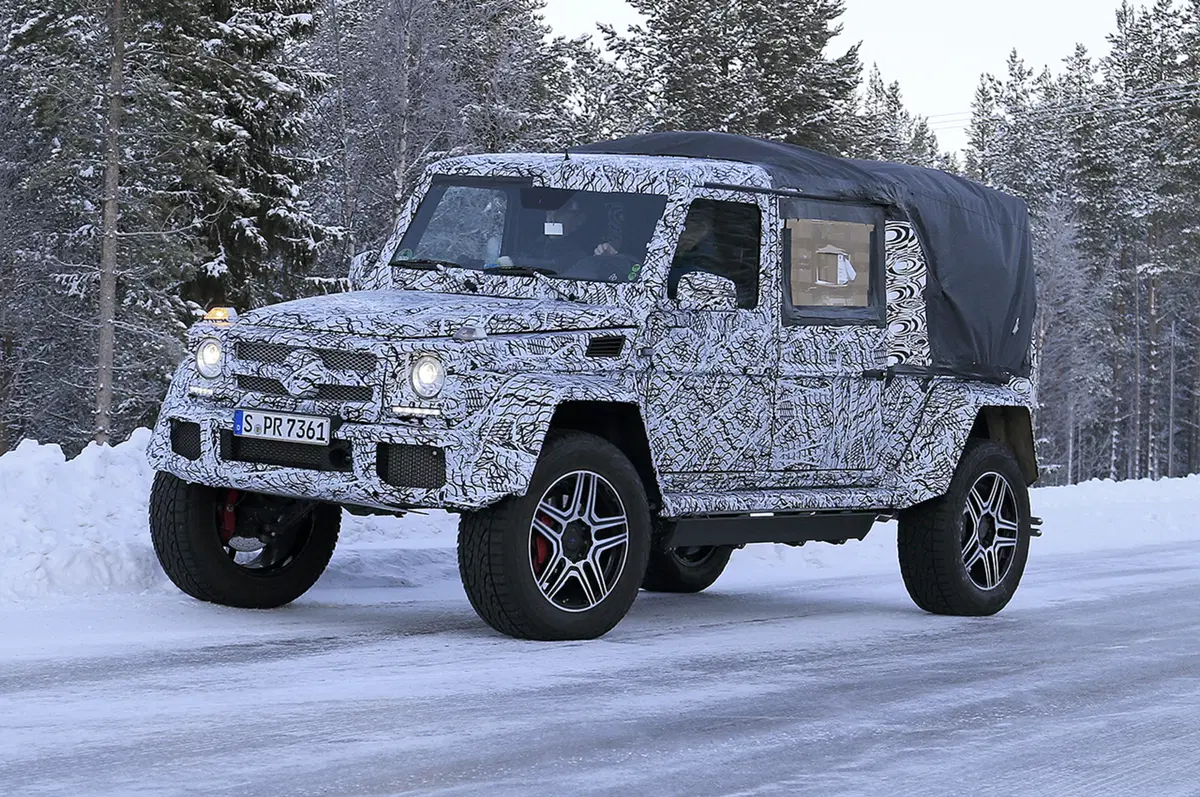 Mercedes G 500 4×4²: in arrivo una versione pick-up? (2)