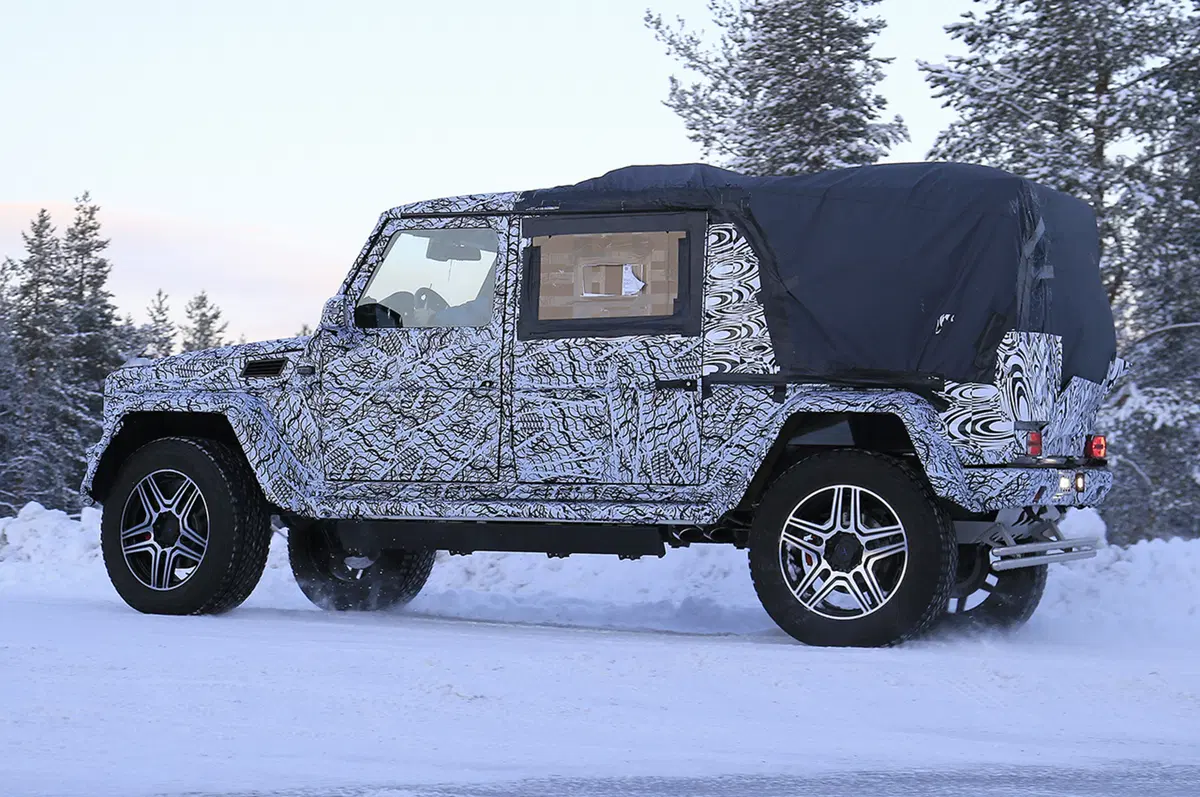Mercedes G 500 4×4²: in arrivo una versione pick-up? (3)