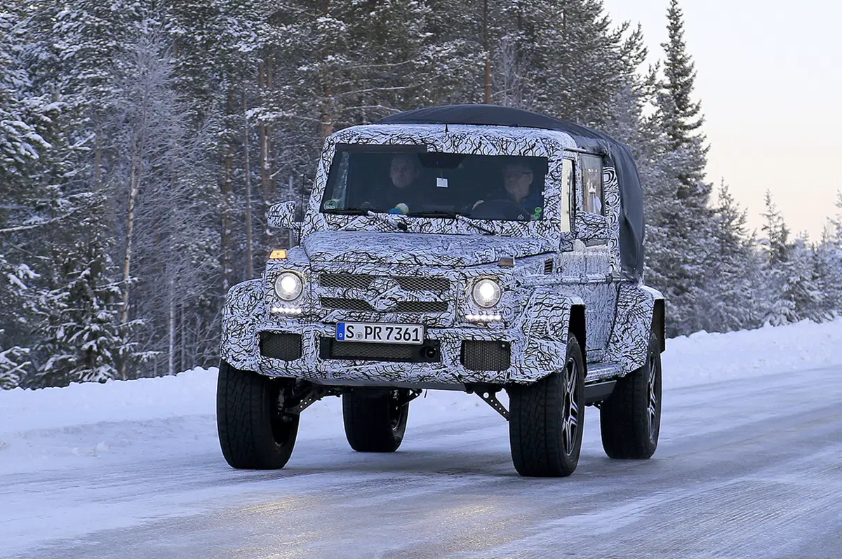 Mercedes G 500 4×4²: in arrivo una versione pick-up? (4)