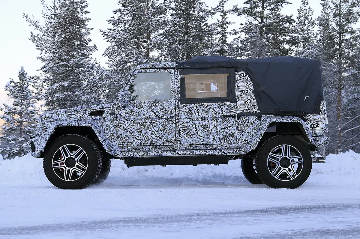 Mercedes G 500 4×4²: in arrivo una versione pick-up? (5)
