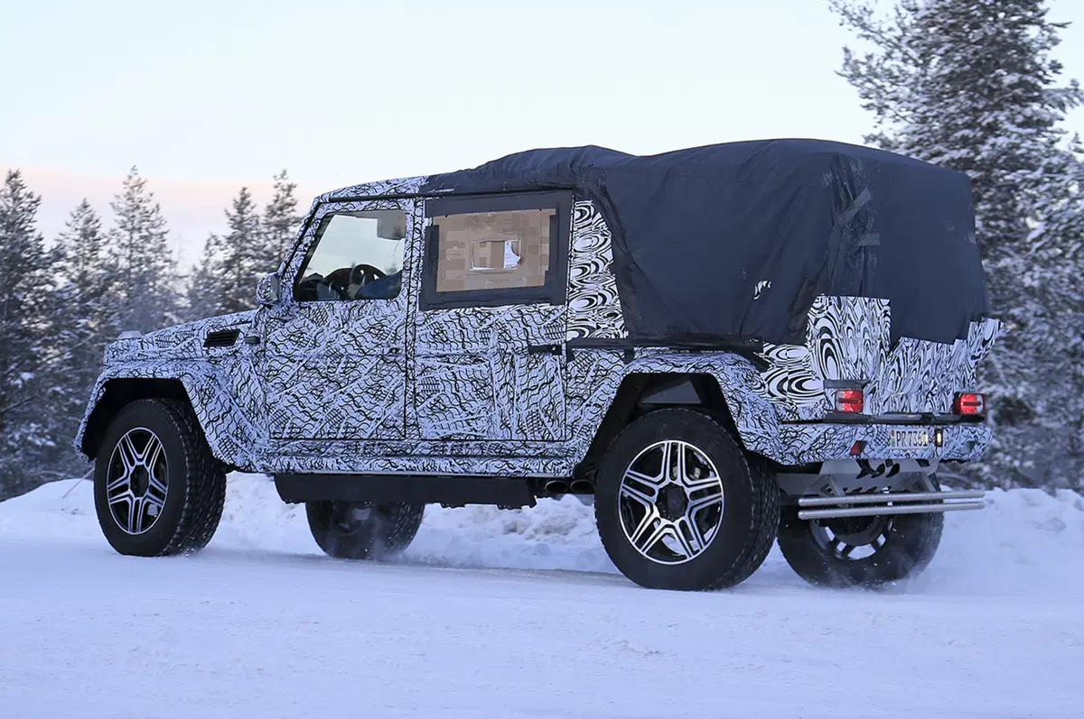 Mercedes G 500 4×4²: in arrivo una versione pick-up? (6)