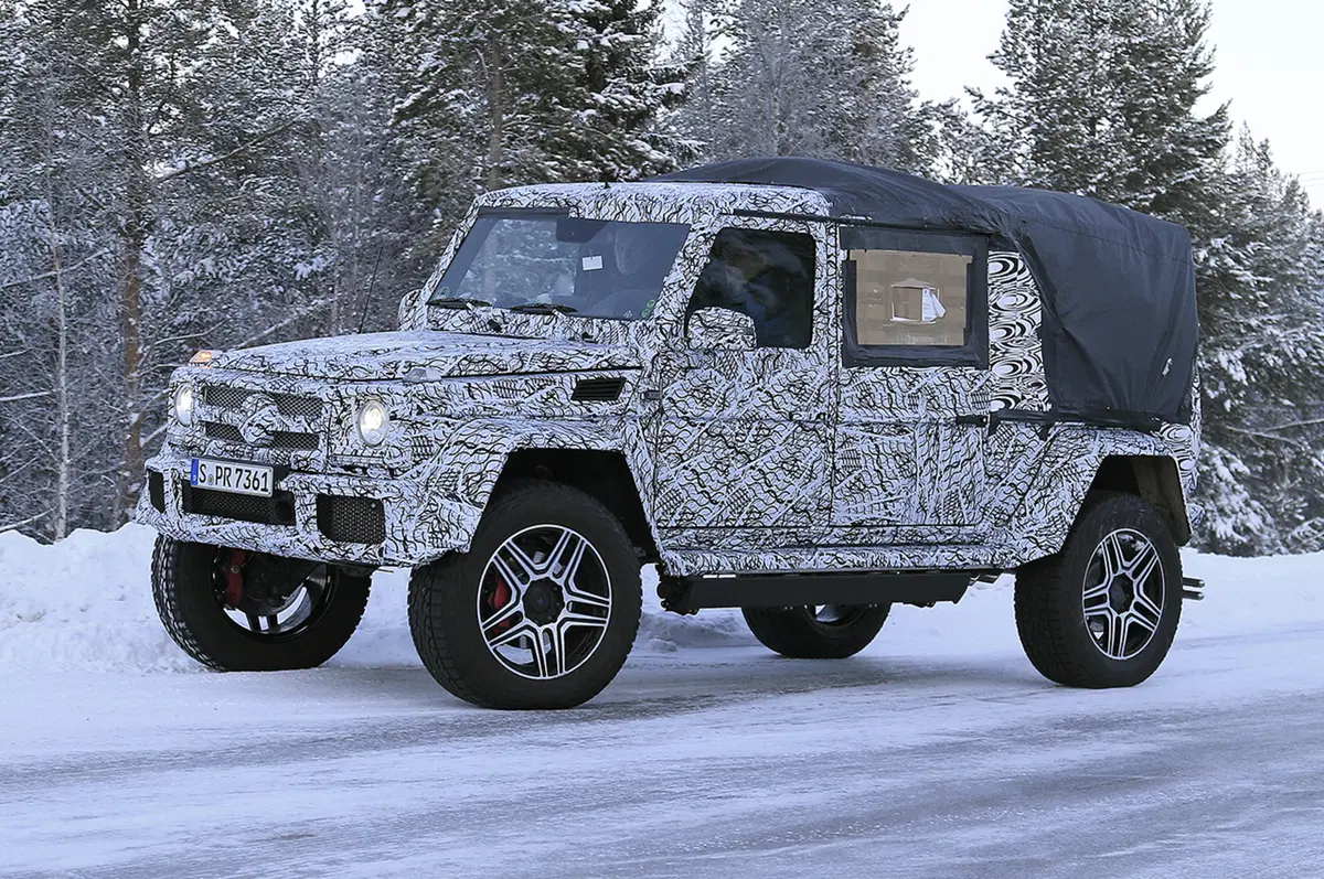 Mercedes G 500 4×4²: in arrivo una versione pick-up? (7)
