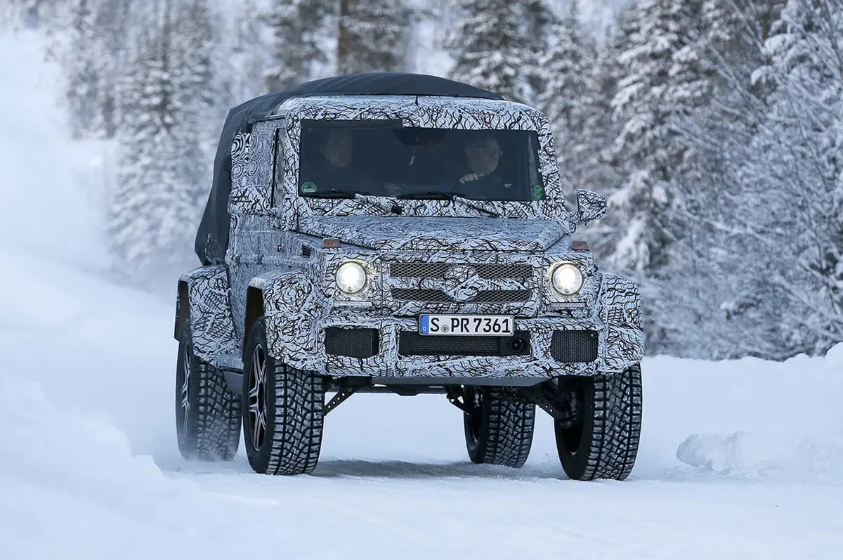 Mercedes G 500 4×4²: in arrivo una versione pick-up? (13)