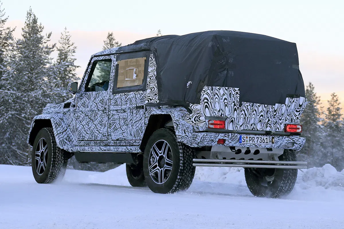 Mercedes G 500 4×4²: in arrivo una versione pick-up? (12)