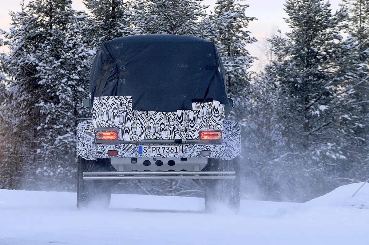 Mercedes G 500 4×4²: in arrivo una versione pick-up? (8)