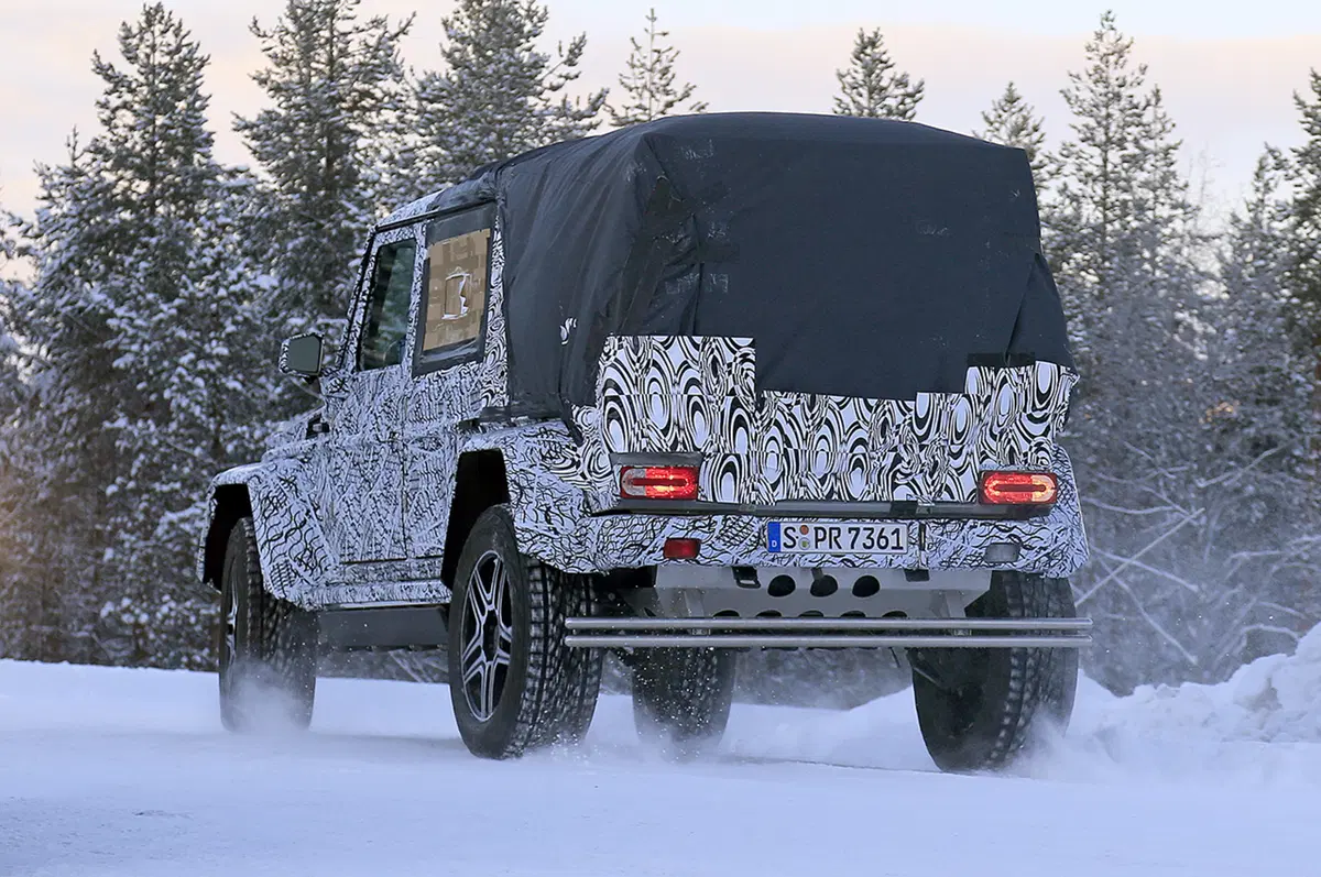 Mercedes G 500 4×4²: in arrivo una versione pick-up? (10)