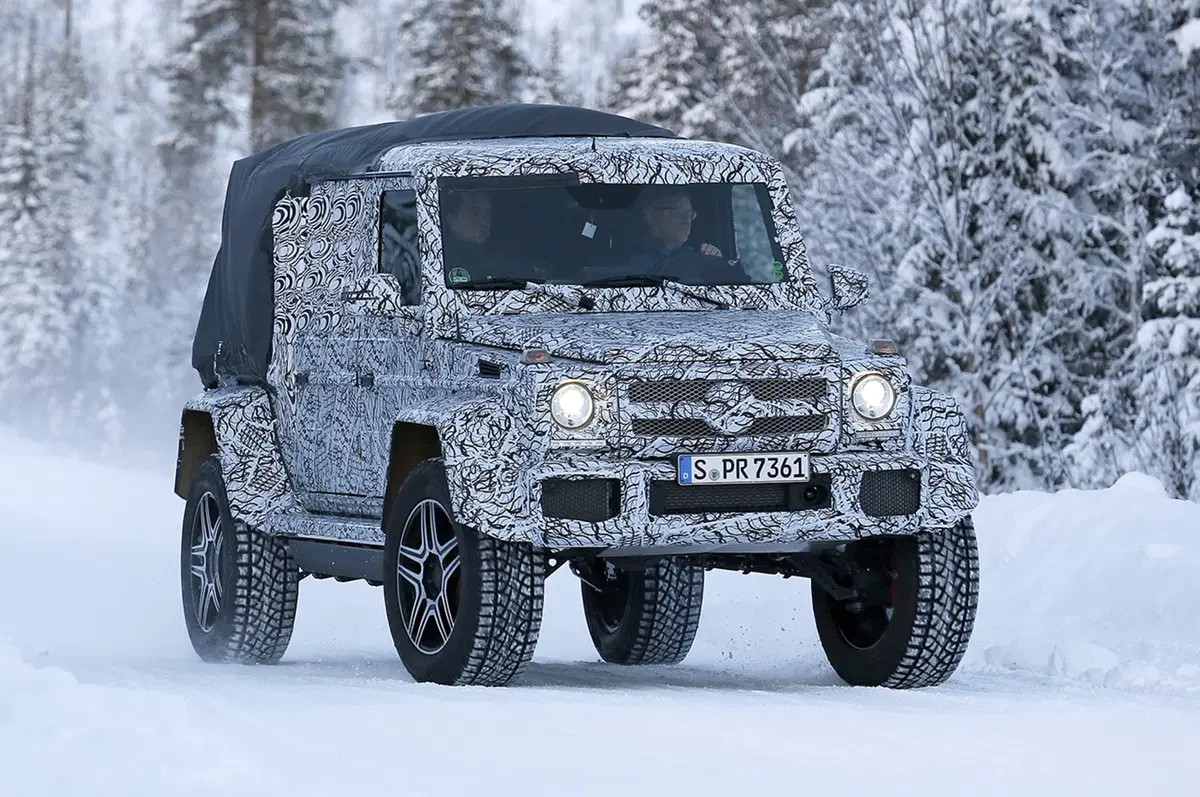 Mercedes G 500 4×4²: in arrivo una versione pick-up? (11)