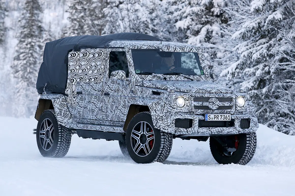 Mercedes G 500 4×4²: in arrivo una versione pick-up? (14)
