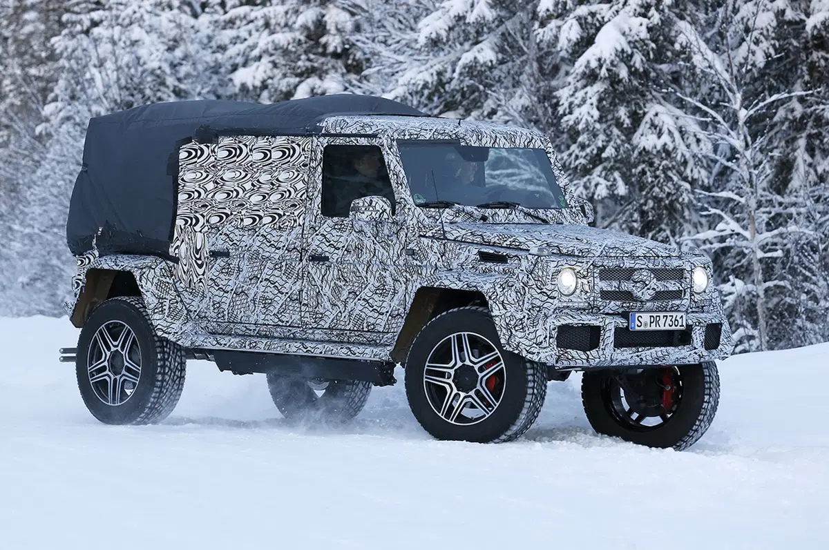 Mercedes G 500 4×4²: in arrivo una versione pick-up? (15)