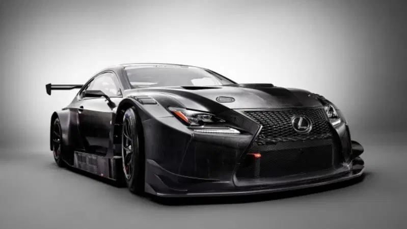 Lexus RC-F GT3: correr&agrave; in Giappone e USA