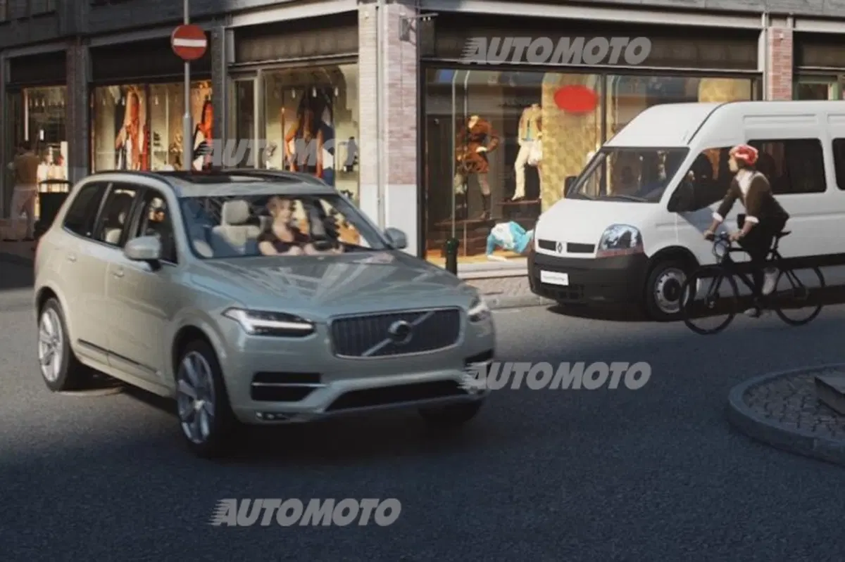 Volvo: stop agli incidenti con i ciclisti, l’auto comunicherà con il casco (2)