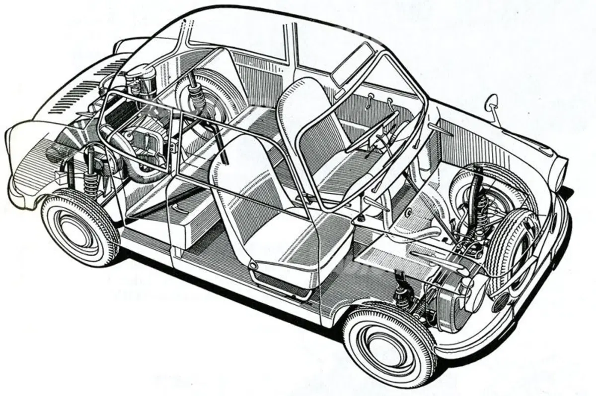 Le automobili a motore posteriore (II parte). Dalla Fiat 600 alla NSU Prinz (5)