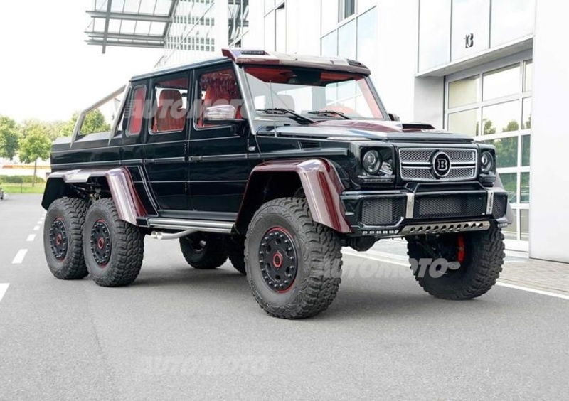 Brabus G 63 AMG 6X6: nessuno finora aveva osato cos&igrave; tanto