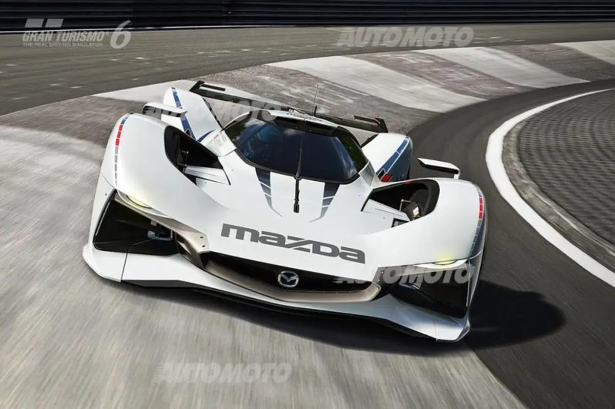 Mazda LM55 Vision Gran Turismo, una concept ispirata alla leggendaria 787B (2)