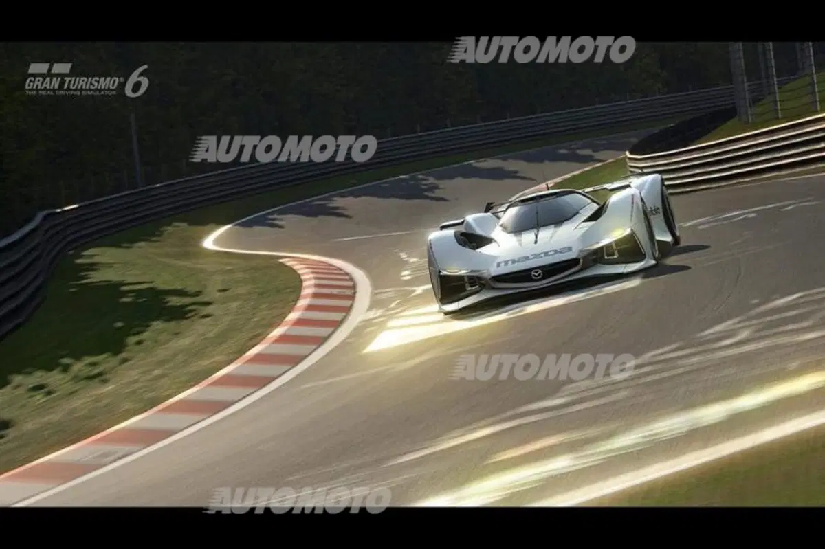 Mazda LM55 Vision Gran Turismo, una concept ispirata alla leggendaria 787B (3)