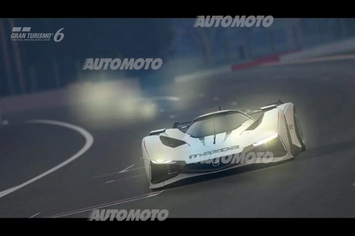 Mazda LM55 Vision Gran Turismo, una concept ispirata alla leggendaria 787B (4)