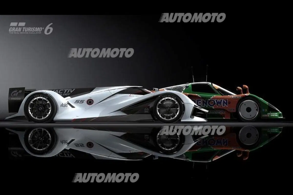 Mazda LM55 Vision Gran Turismo, una concept ispirata alla leggendaria 787B (11)