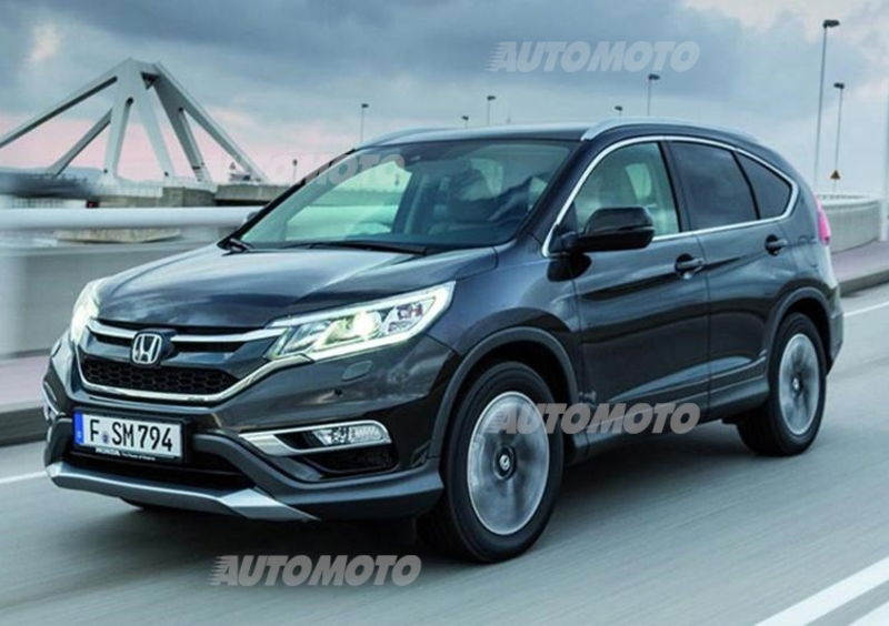 Honda CR-V restyling: tutte le immagini e i dettagli