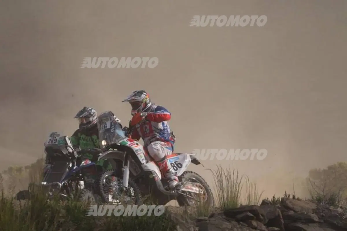 Dakar 2015, II Tappa. Barreda (Honda) e Al-Attiyah (Mini) tirano fuori i denti (22)