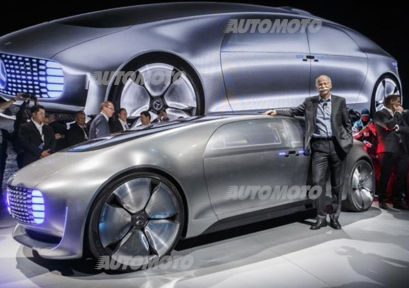 Mercedes F 015 Luxury in Motion: nasce l&#039;autonomobile