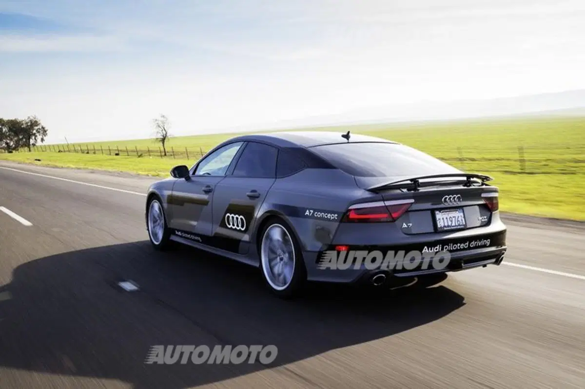Audi A7 piloted driving concept: 900 km fino a Las Vegas senza pilota (4)