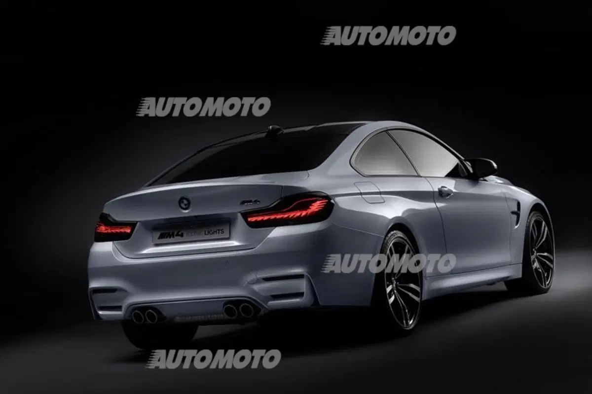 BMW M4 Concept Iconic Lights: fari al laser intelligenti (10)