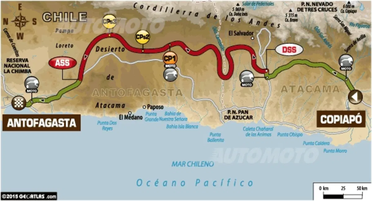 Dakar 2015, Tappa 5. Marc Coma (KTM) vince nelle moto, Vladimir Vasilyev (Mini) nelle auto (9)