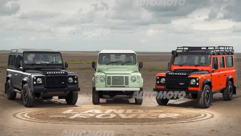 Land Rover Defender: stop alla produzione. Tre edizioni speciali per la fine di un mito