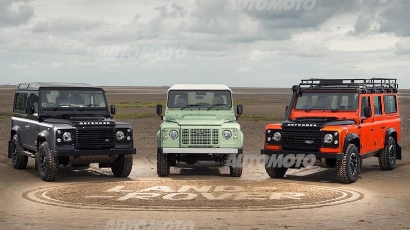 Land Rover Defender: stop alla produzione. Tre edizioni speciali per la fine di un mito