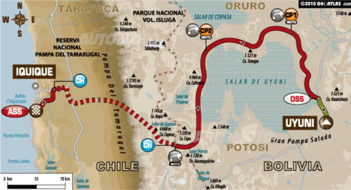 Dakar 2015, Tappa 8. Al-Rajhi porta la Toyota al successo. Nelle moto vince Goncalves (Honda) (31)