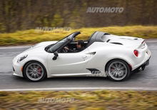 Alfa Romeo 4C in USA: la spider al NAIAS e la Coupè in showroom