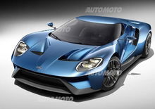 Ford GT concept: anticipa una nuova supercar da 600 CV