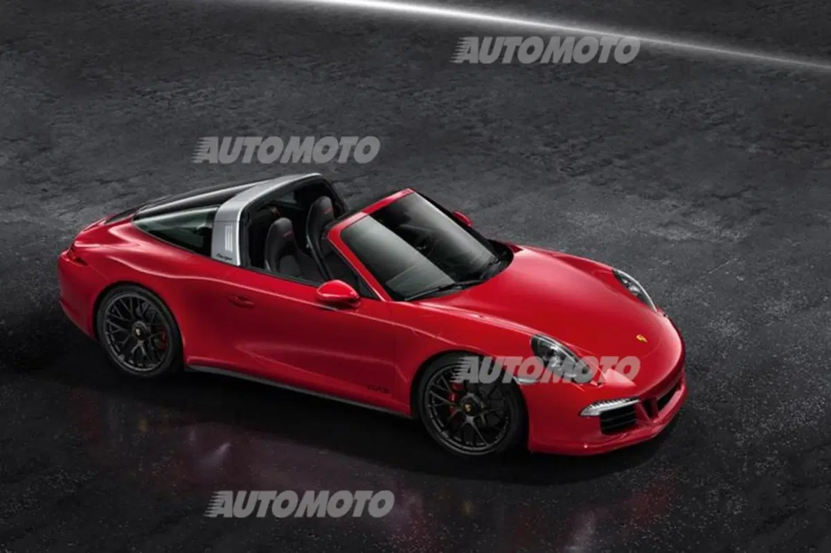 Porsche 911 Targa 4 GTS: spettacolare mix per il 50° (3)