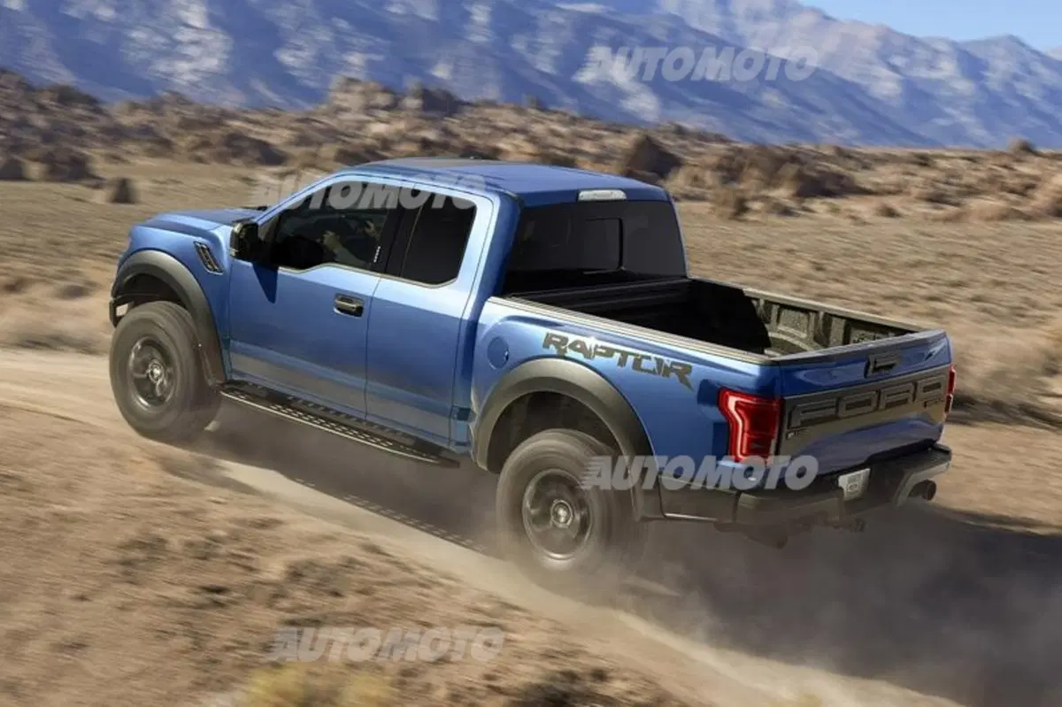 Nuova Ford F-150 Raptor: perde il V8... ma anche 230 kg! (7)