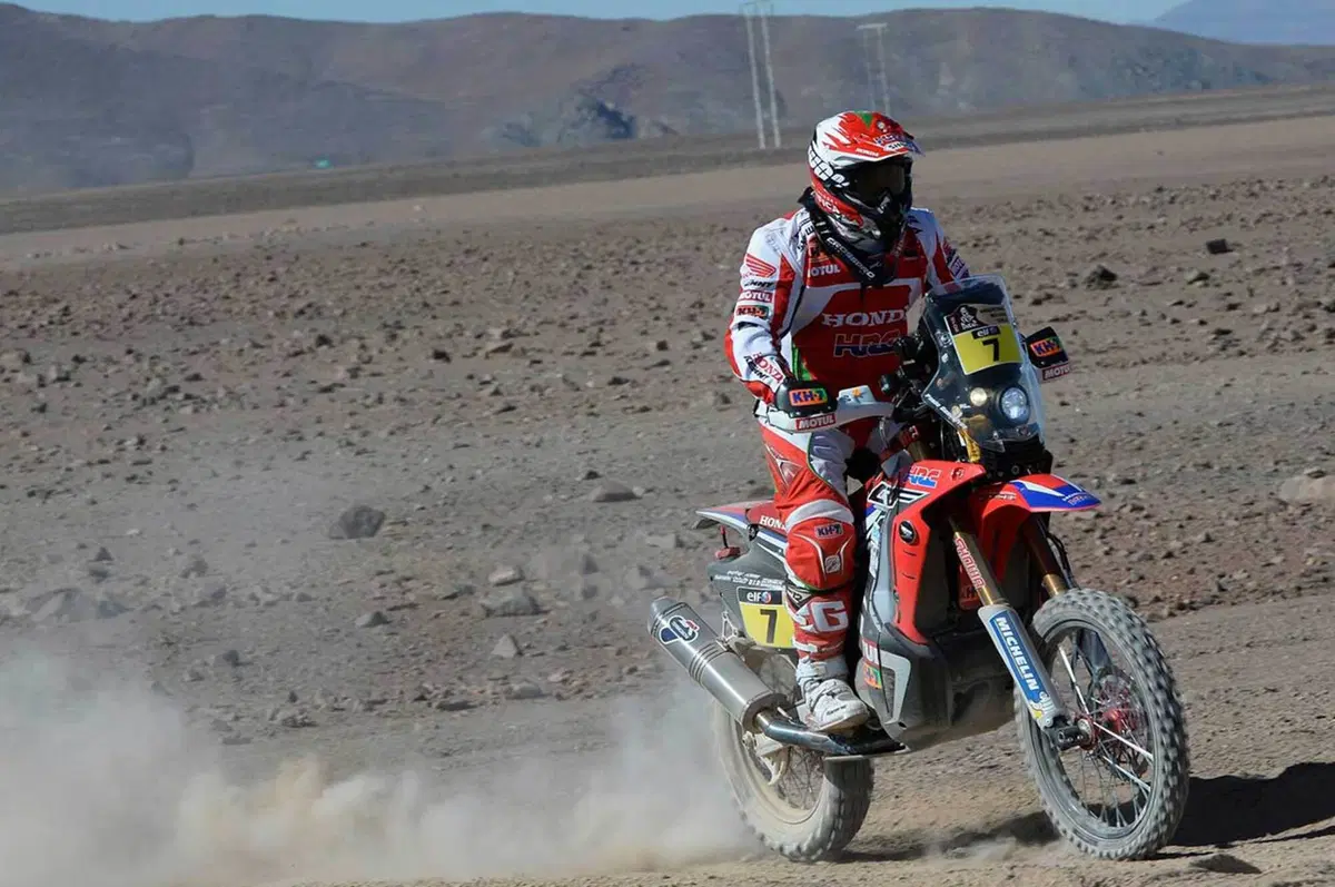 Dakar 2015. Tappa 9 a Rodrigues (Honda) nelle moto e Roma (Mini) nelle auto (7)