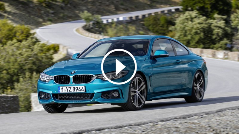 BMW Serie 4 e M4 restyling 2017: cambiamenti di fino [Video]