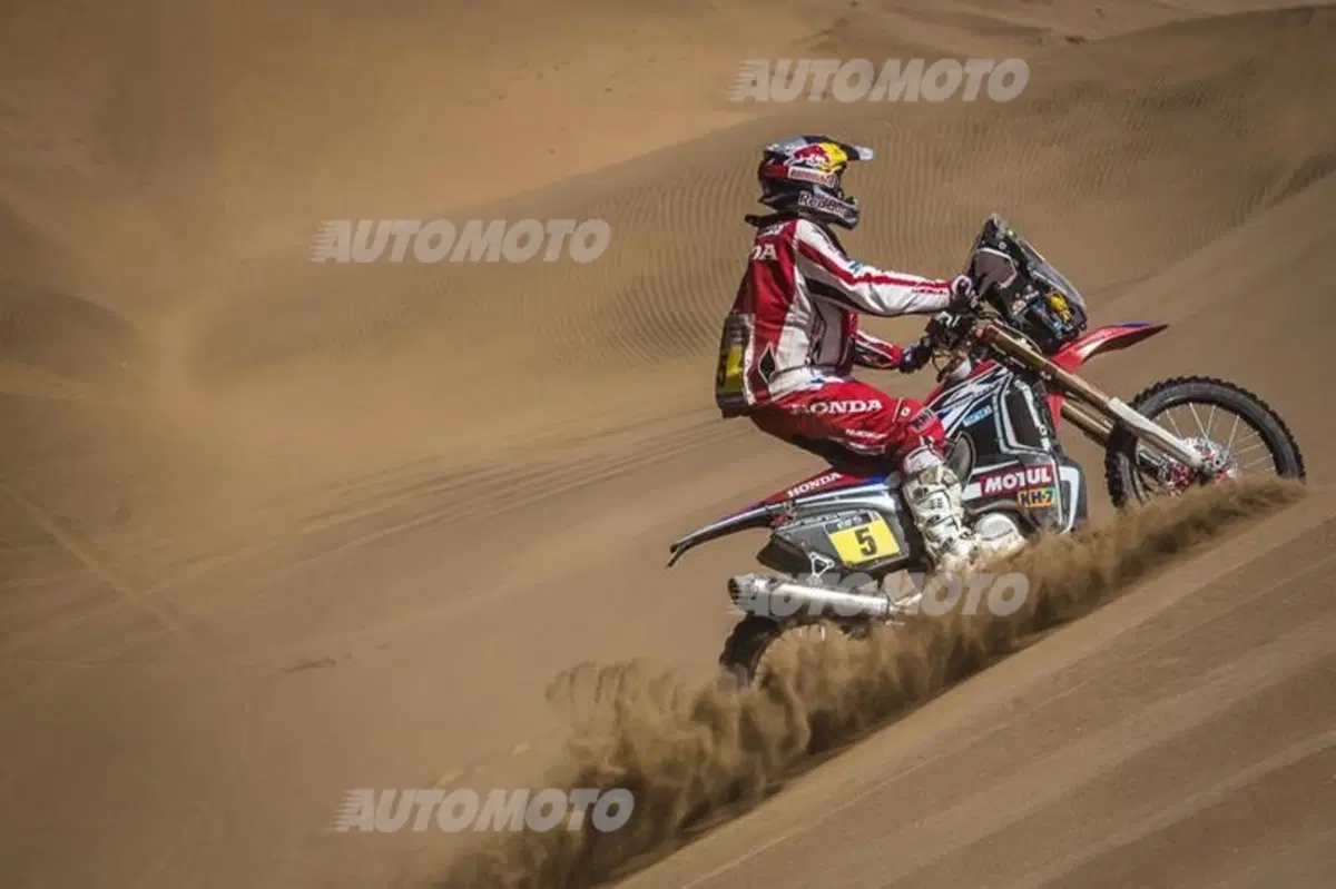 Dakar 2015. Tappa 9 a Rodrigues (Honda) nelle moto e Roma (Mini) nelle auto (45)