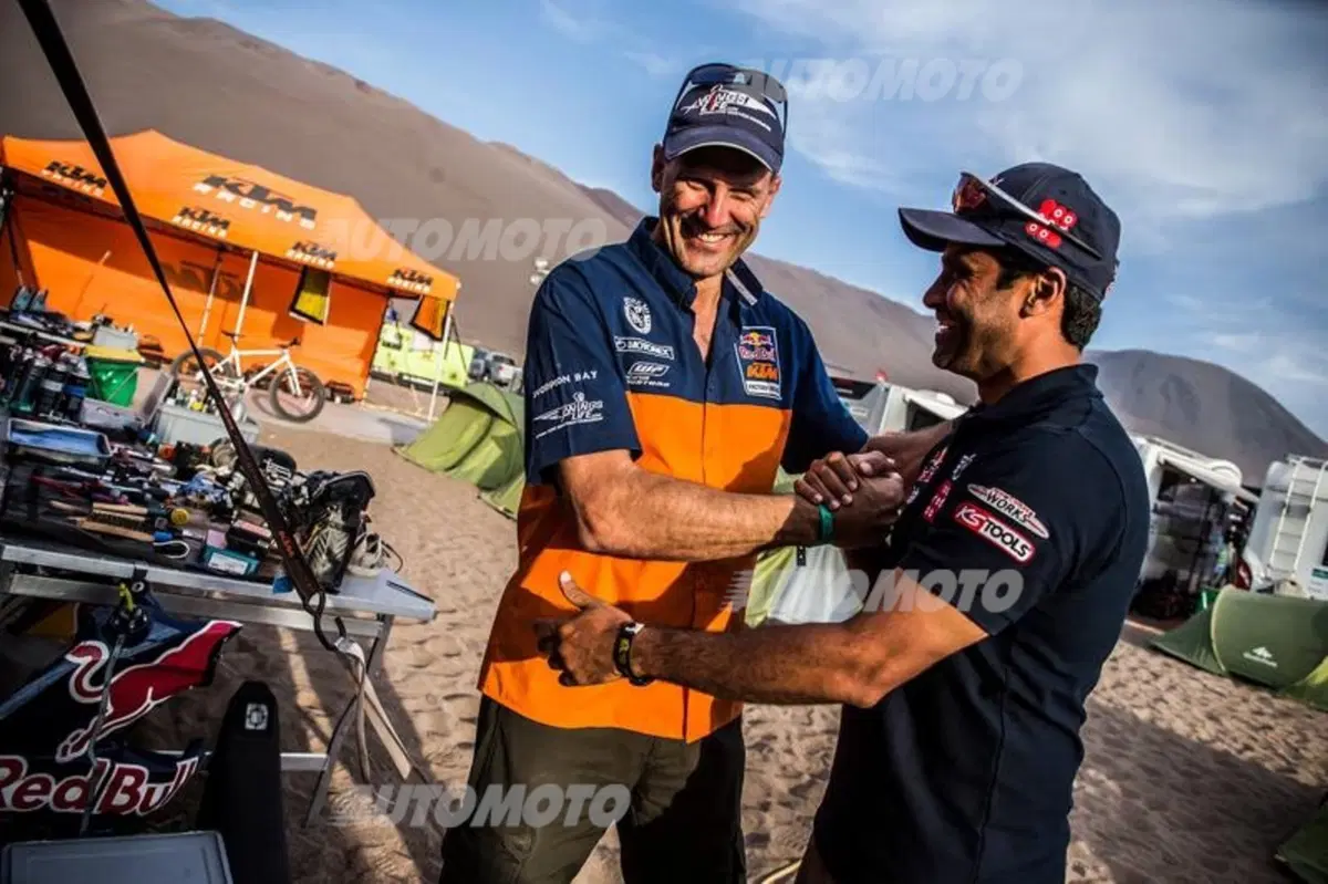 Dakar 2015, Tappa 10. Nelle moto vince Barreda (Honda), Al-Attiyah (Mini) nelle auto (10)