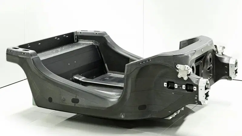 McLaren Sports Series: la prima immagine della monoscocca