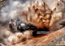 Dakar 2015, Tappa 11. Barreda (Honda) vince nelle moto, Al-Attiyah (Mini) nelle auto