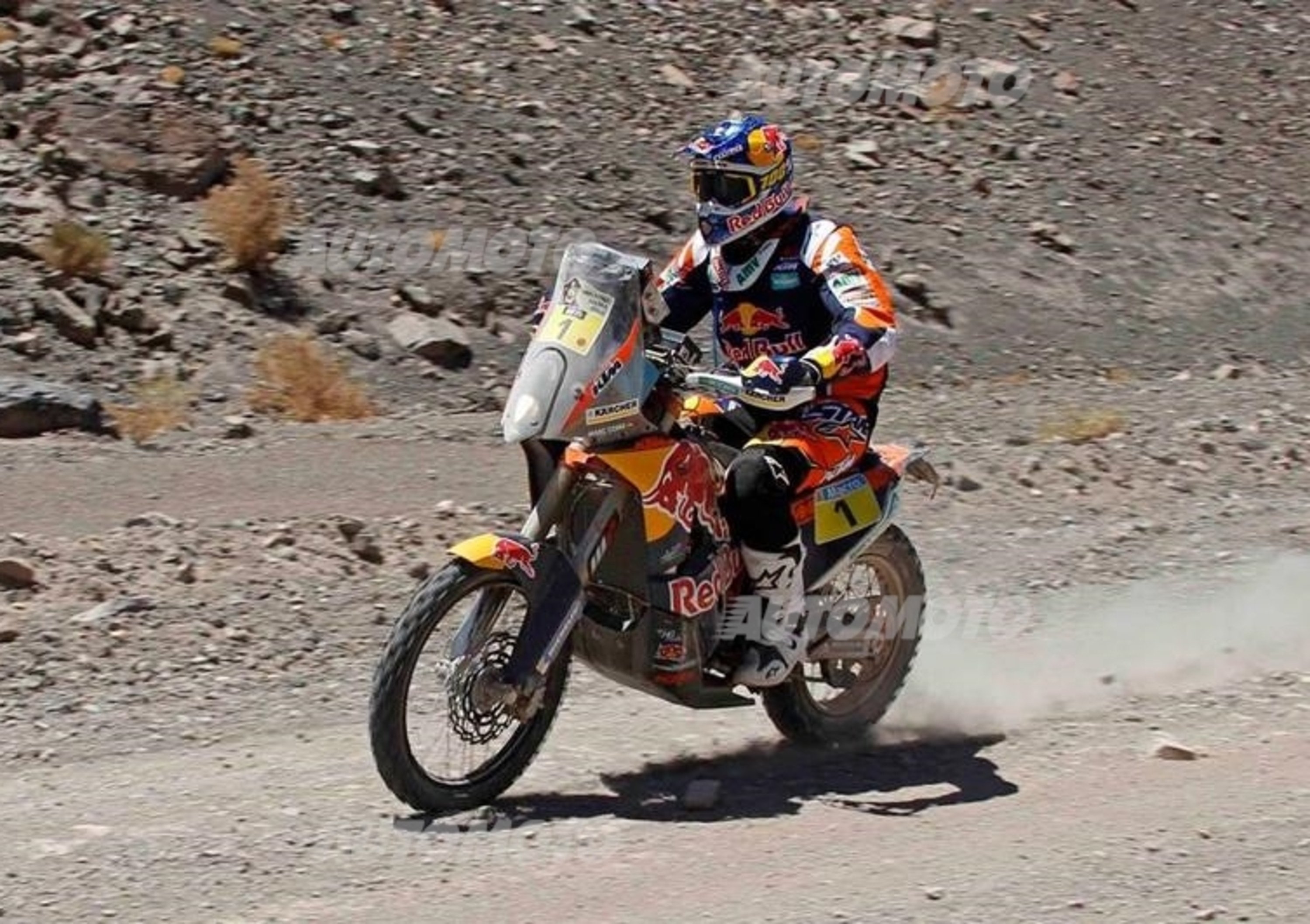 Dakar 2015, Tappa 12. Nelle moto vince Price (KTM). Fra le auto &egrave; primo Terranova (Mini)