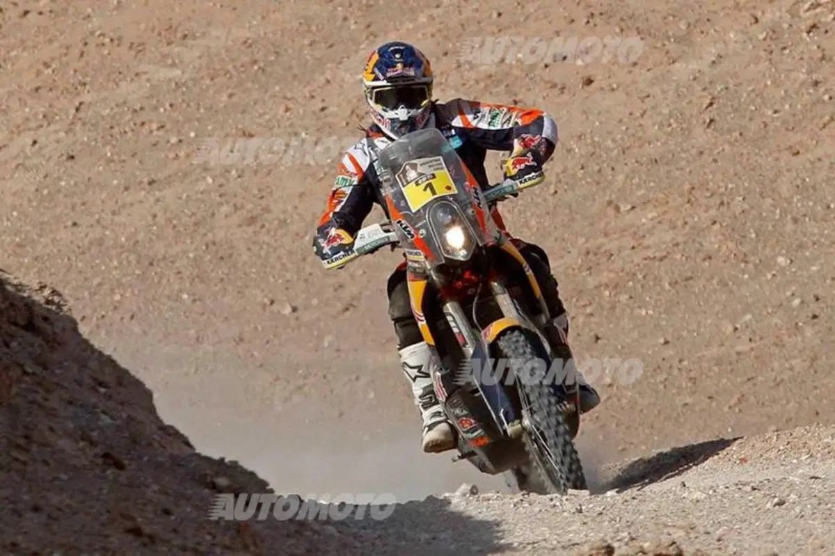 Dakar 2015, Tappa 12. Nelle moto vince Price (KTM). Fra le auto è primo Terranova (Mini) (31)